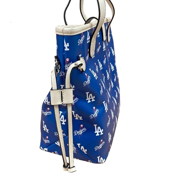 MLB Los Angeles Dodgers Vegan Handbag Tote - Picture 2 of 4